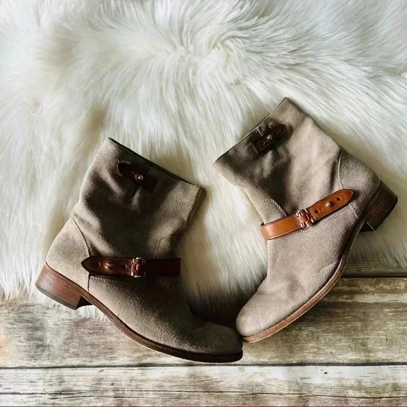 Coach Amy Suede Leather Boots Sz 7 - Picture 10 of 10